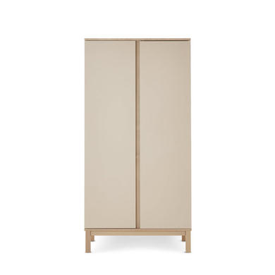 Nursery Wardrobe with Shelf in Satin - Astrid - Obaby