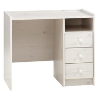 Steens  For Kids 3 Drawer Desk In Whitewash