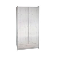 Steens  For Kids Tall Wardrobe In Whitewash