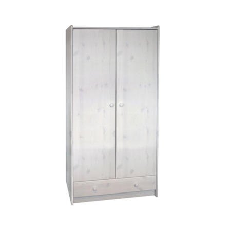 Steens  For Kids Tall Wardrobe In Whitewash