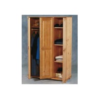 GRADE A2 - Seconique Sol Pine 3 Door Wardrobe