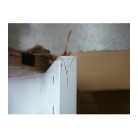 Clearance - Charisma High Gloss 2 Door Sideboard in White