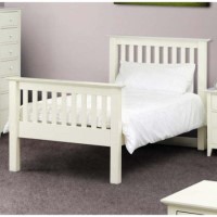 Julian Bowen Barcelona White Single Bed