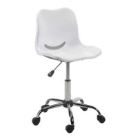 Clearance - Kids White Swivel Chair - 