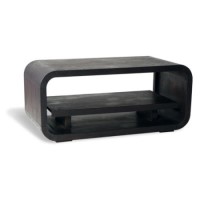 Oceans Apart Beverly Dark Oak Low TV Stand 
