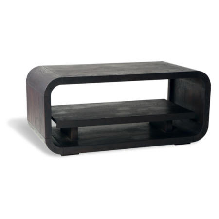 Oceans Apart Beverly Dark Oak Low TV Stand 