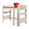 Steens  For Kids Continental Single Highsleeper In Whitewash