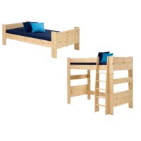 Steens  For Kids Extension Kit - Single Bed To High Sleeper In Pine