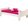 Steens  For Kids Continental Single Bed In Whitewash