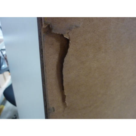 Clearance - Amelie White 2 Door 2 Drawer Wardrobe - Minor Cosmetic Damage