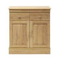 Caxton Furniture Driftwood 2 Door 2 Drawer Sideboard in Oak