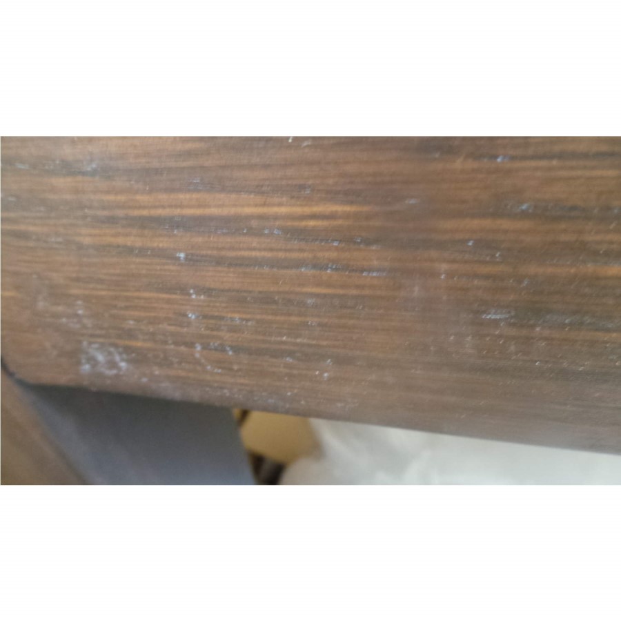 GRADE A2 - Pacific Dressing Table Mirror in Solid Oak - Walnut Finish