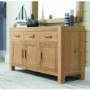 Bentley Designs Lyon Washed Oak Wide Sideboard
