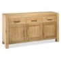 Bentley Designs Lyon Washed Oak Wide Sideboard
