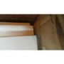 GRADE A2 - Charleston 2 Door 1 Drawer Wardrobe in Stone White and Oak