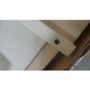 GRADE A2 - Charleston 2 Door 1 Drawer Wardrobe in Stone White and Oak