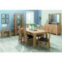 Bentley Designs Lyon Washed Oak Slatted Chair