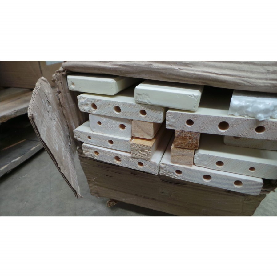 GRADE A2 - Oxford Stone White Single Bunk Bed - Ladder fixes to either side!