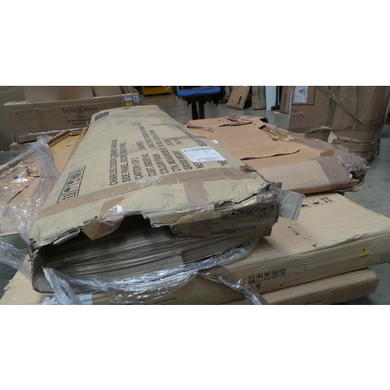 GRADE A2 - Seconique Charles 2 Door 2 Drawer Wardrobe in Oak