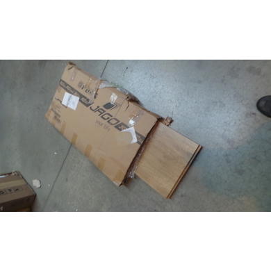 GRADE A2 - Seconique Charles 2 Door 2 Drawer Wardrobe in Oak