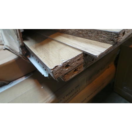 GRADE A2 - Seconique Charles 2 Door 2 Drawer Wardrobe in Oak