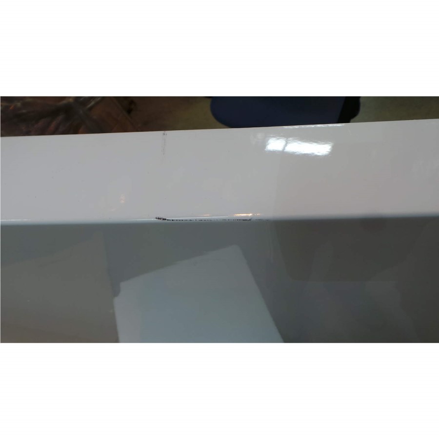 GRADE A2 - Tiffany White High Gloss Rectangular Coffee Table with LED Lighting 