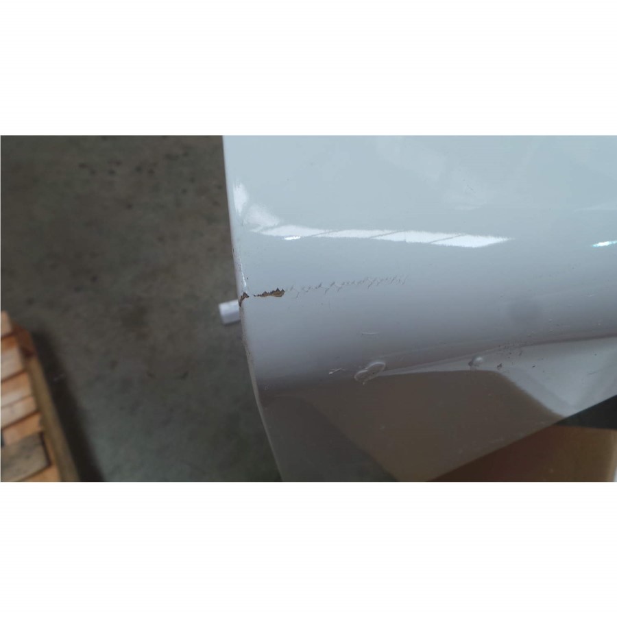 GRADE A2 - Tiffany White High Gloss Rectangular Coffee Table with LED Lighting 