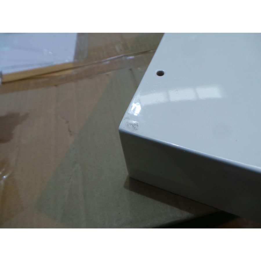 GRADE A2 - Evoque White High Gloss TV Unit with Colour Effects Lighting