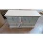 GRADE A2 - Savannah Solid Acacia Wood 4+3 Drawer Wide Chest in Ivory