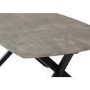Athens Oval Coffee Table - Concrete Effect 
