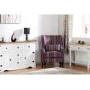 Console Table in White with Pine Top - Corona