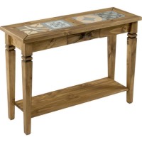 Seconique Salvador Tile Top Console Table Seconique Salvador Tile Top Console Table