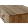Ottawa Oak Effect & Black 3 Drawer Console Table - Seconique