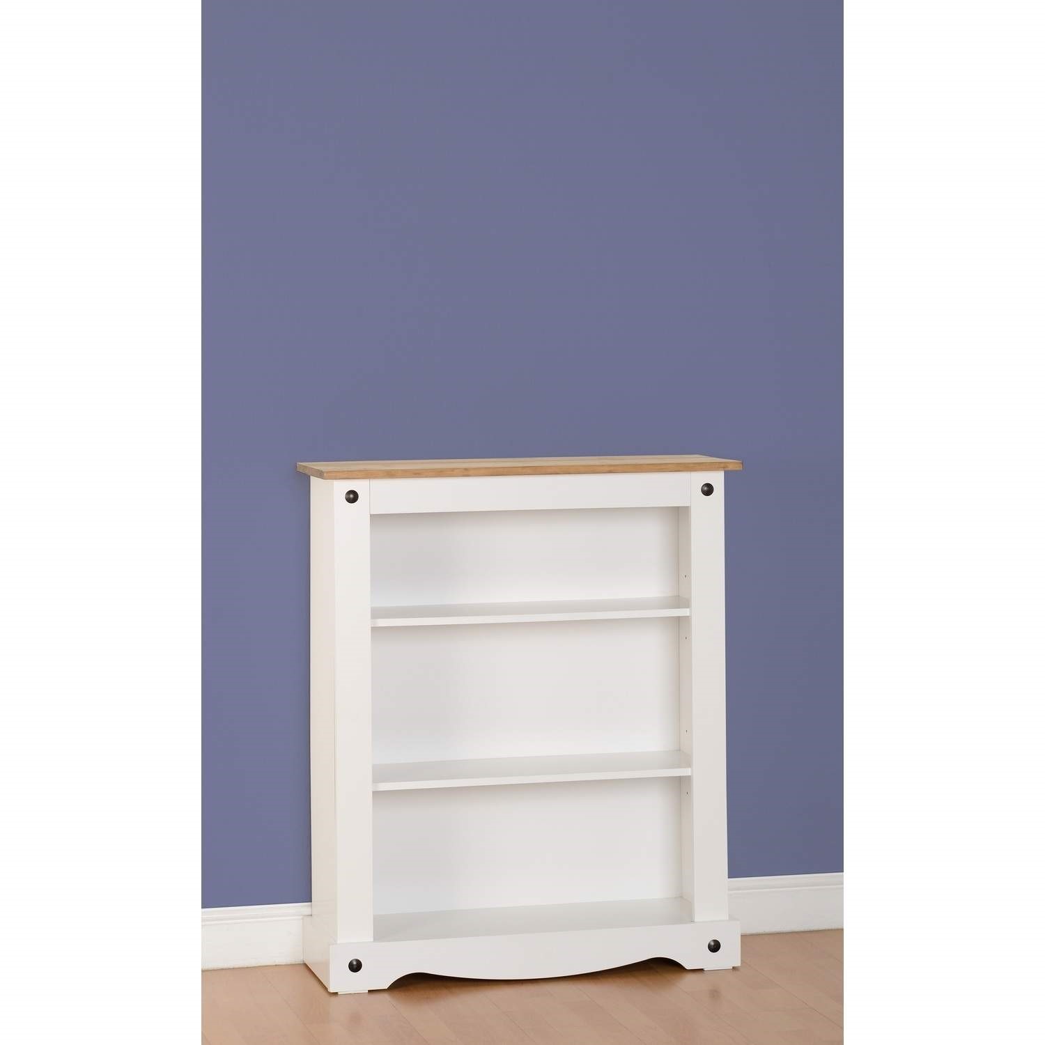 Small Bookcase In White Pine Corona Furniture123
