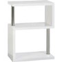 Seconique Charisma lamp table in White Gloss