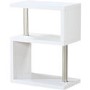 Seconique Charisma lamp table in White Gloss