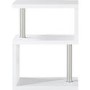 Seconique Charisma lamp table in White Gloss