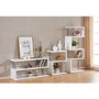 Seconique Charisma lamp table in White Gloss