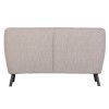 Seconique Ashley Upholstered Beige 2 Seater Sofa