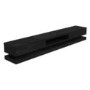 GRADE A1 - Extra Large Black Gloss TV Stand with LEDs- TV's up to 80" - Evoque