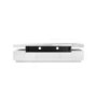 Large White Gloss TV Stand with Storage - TV's up to 85" - Harlow