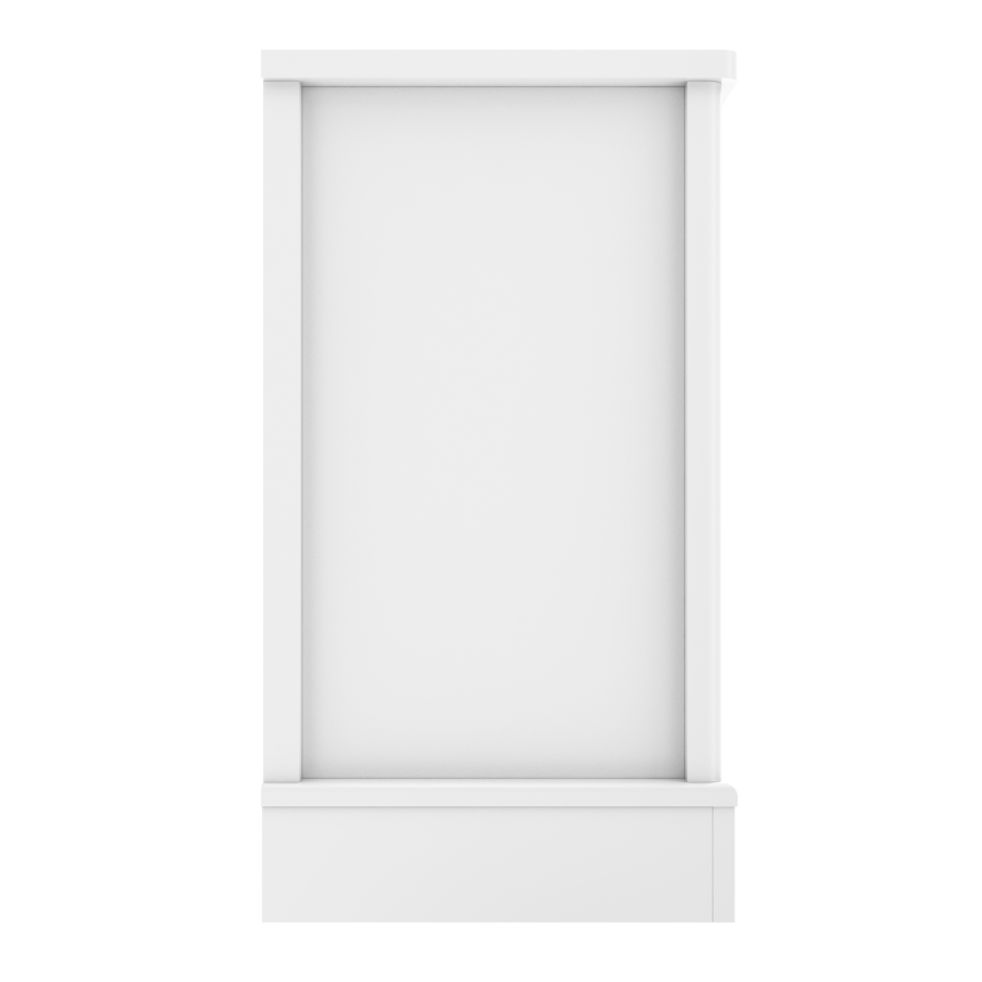 Victoria White 2+2 Chest of Drawers - 4 Drawers