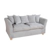 Kendal Grey Sleeper Sofa Bed - 2 Seater