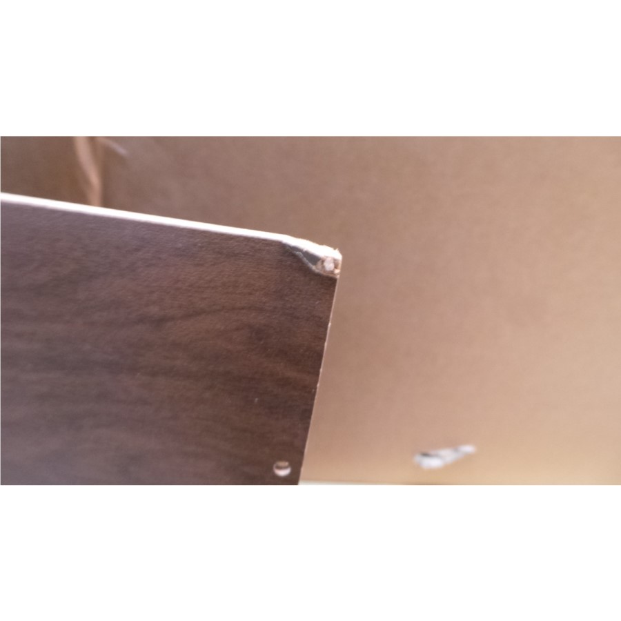 GRADE A2 - Bentley Designs Oslo Walnut Wide Bookcase