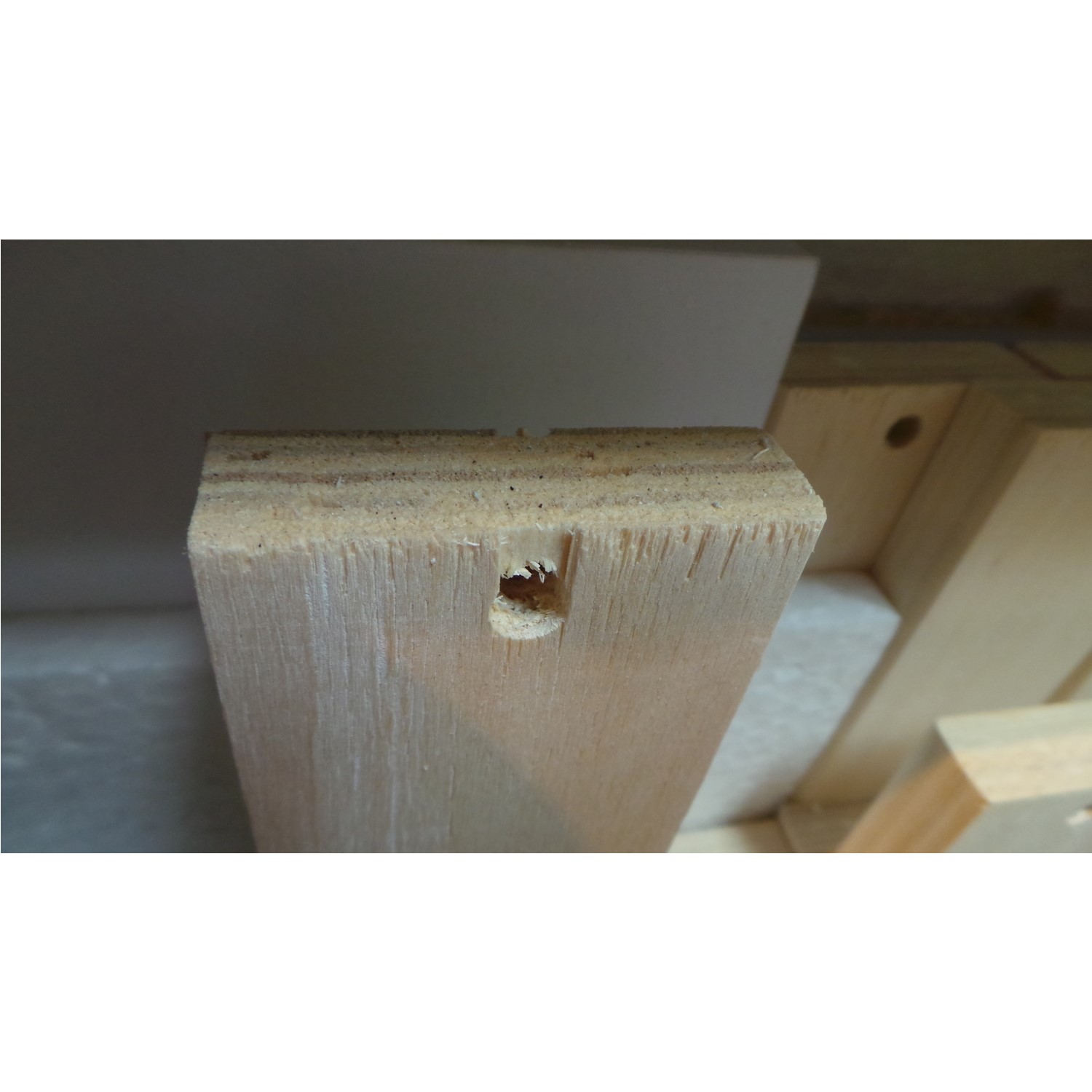 GRADE A2 Sky Bunk Bed in White Ladder Can Be Fitted Either Side! Furniture123