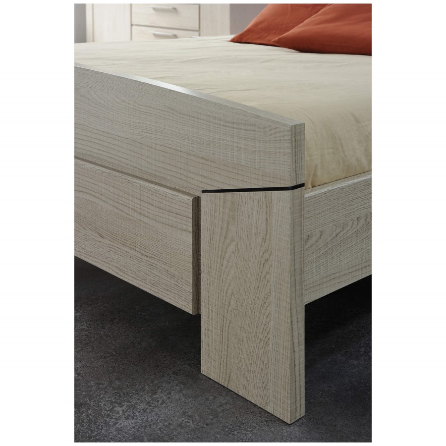 Parisot Field Continental Double Bed Frame in Passadena Oak