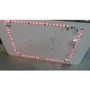 GRADE A3 - Tiffany Black High Gloss Rectangular Coffee Table with LED Lighting