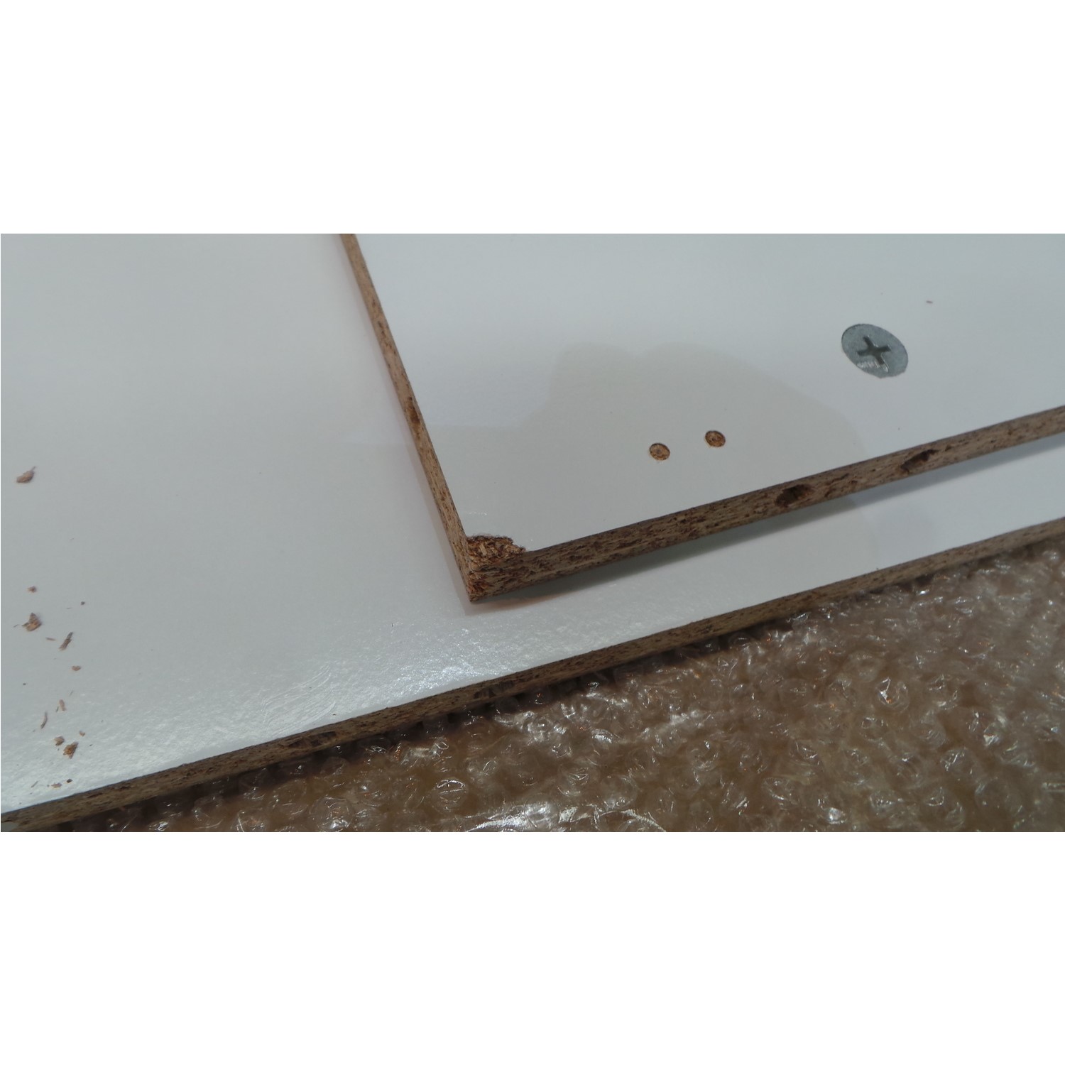 GRADE A2 Sky Bunk Bed in White Ladder Can Be Fitted Either Side