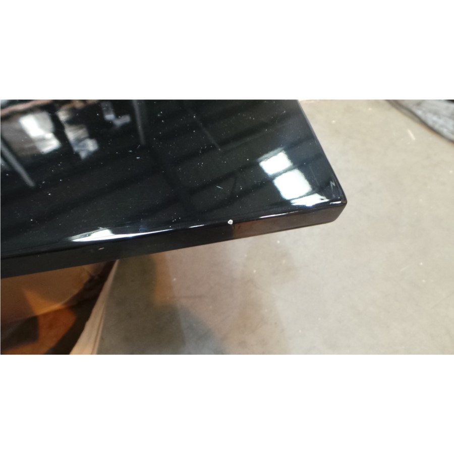 GRADE A2 - Tiffany Black High Gloss LED Console Table 
