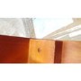 GRADE A2 - Sweet Dreams Penhirst Solid Pine Kingsize Sleigh Bed in Mahogany